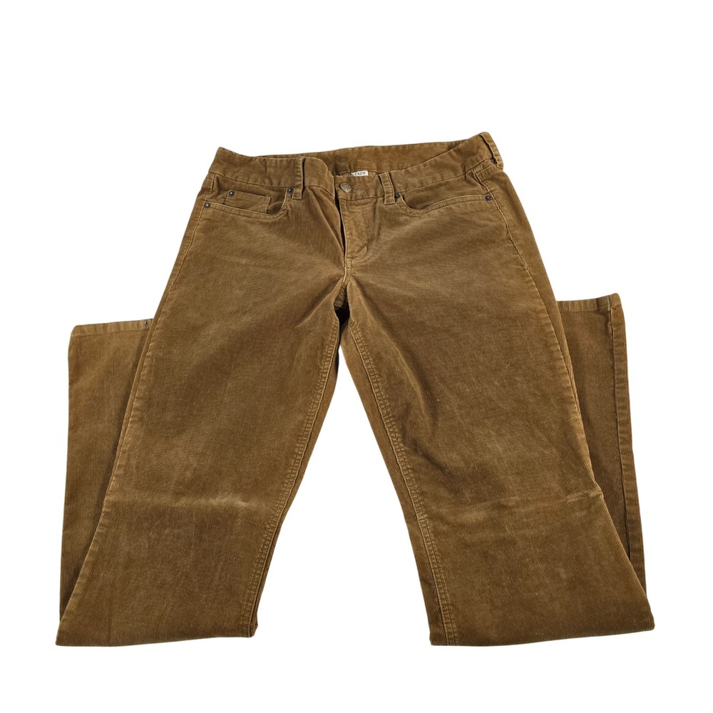 J. Crew 32T Brown Corduroy Favorite Fit Pants Men's Casual 35x32